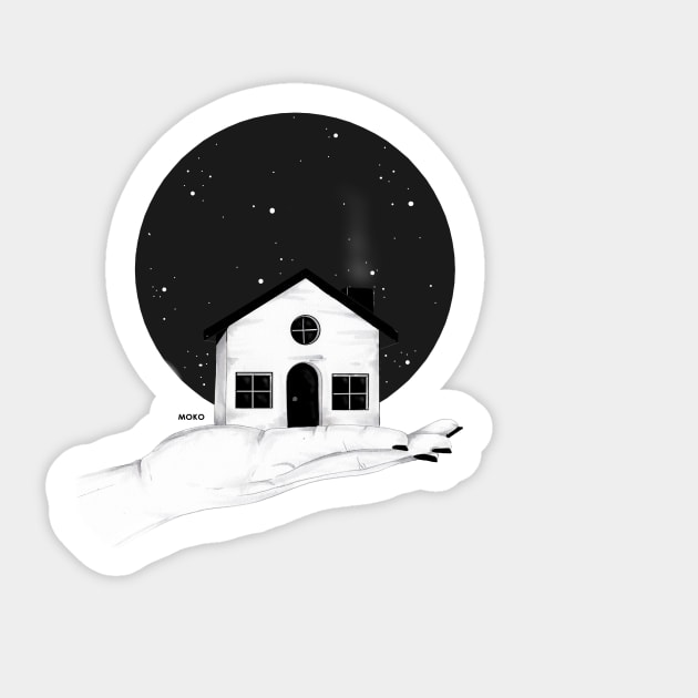 HOME Sticker by MOKO